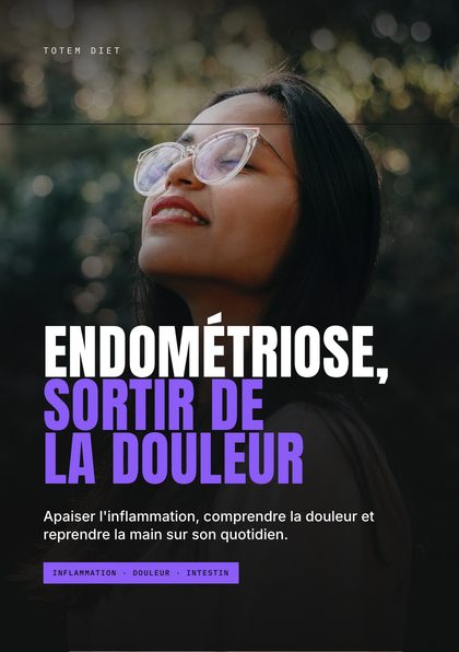 Couverture du guide « Endométriose, sortir de la douleur »