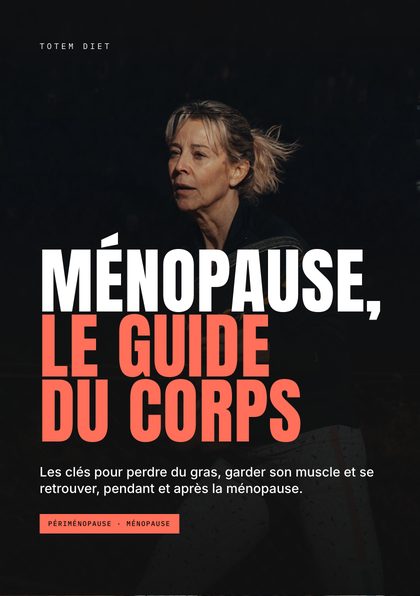 Couverture du guide « Ménopause, le guide du corps »