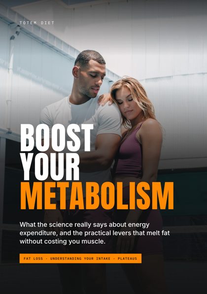 Cover of the guide How to boost your metabolism and lose fat