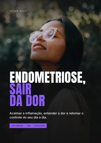 Capa do guia Endometriose, sair da dor