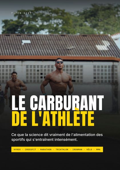 Couverture du guide Le carburant de l'athlète